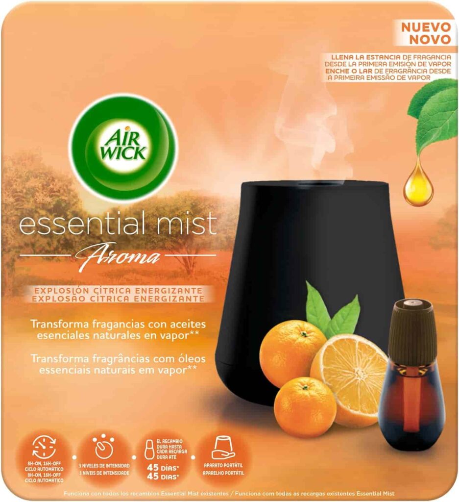 airwick essential Aparato y recambio de ambientador difusor,