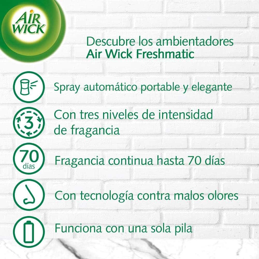 airwick caracteristicas y ventajas 